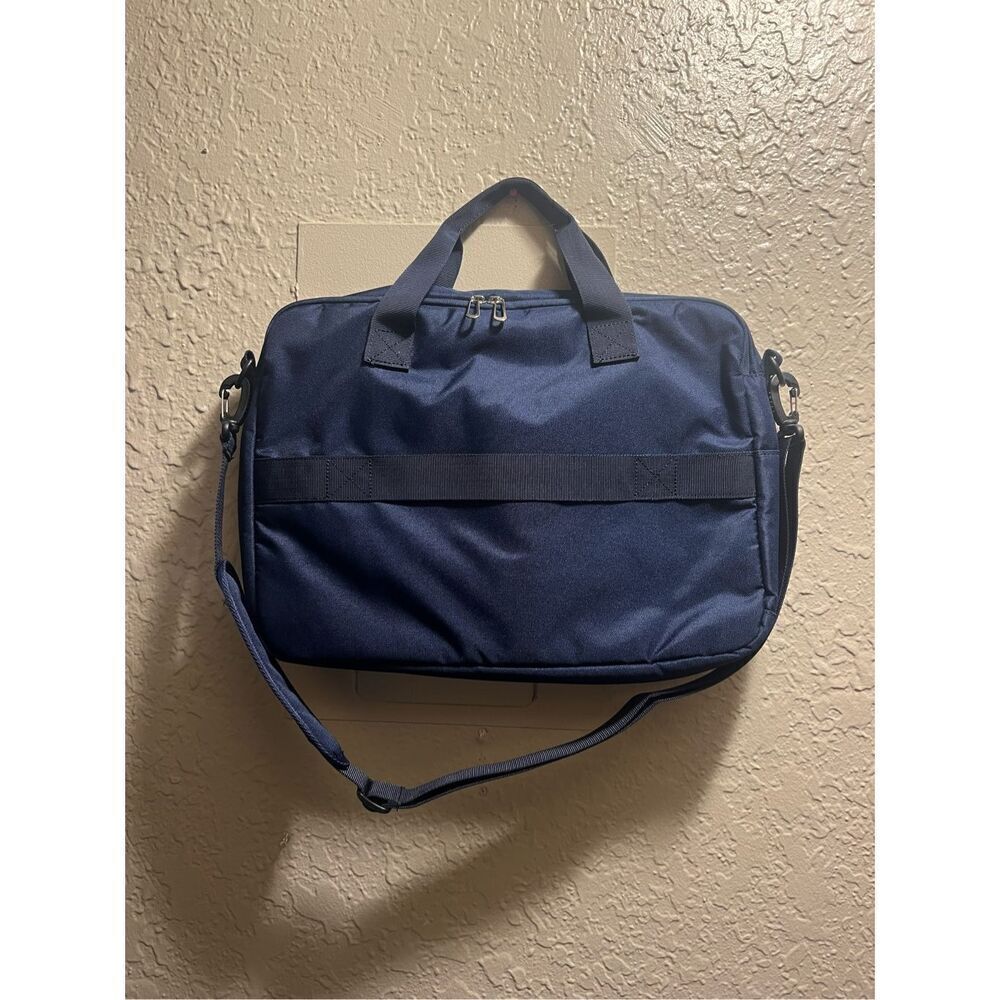 Bella Russo 17” Navy Laptop Bag NEW NO TAGS - Picture 9 of 15